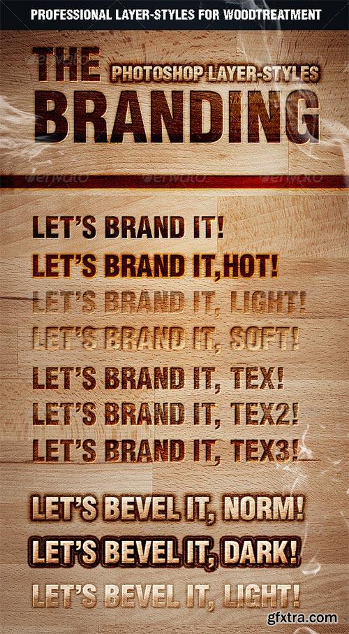 GraphicRiver - The Branding Text Styles & Layer Styles
