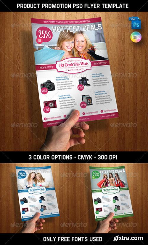 GraphicRiver - Product Promotion PSD Flyer Template