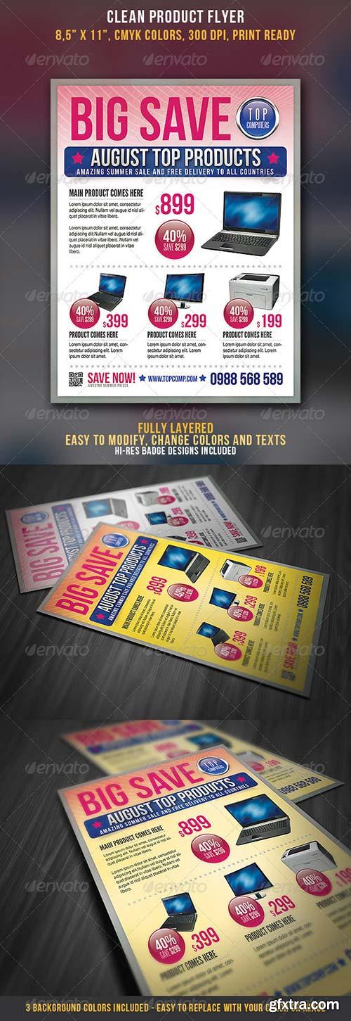 GraphicRiver - Clean Product Flyer