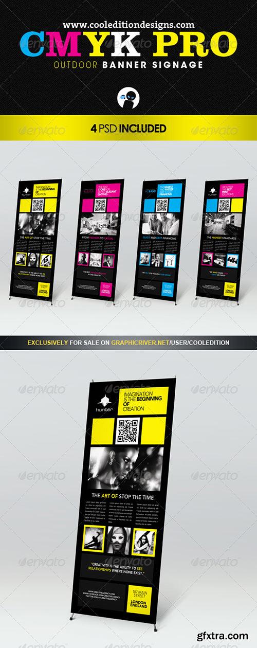 GraphicRiver - CMYK Pro - Outdoor Banner Signage