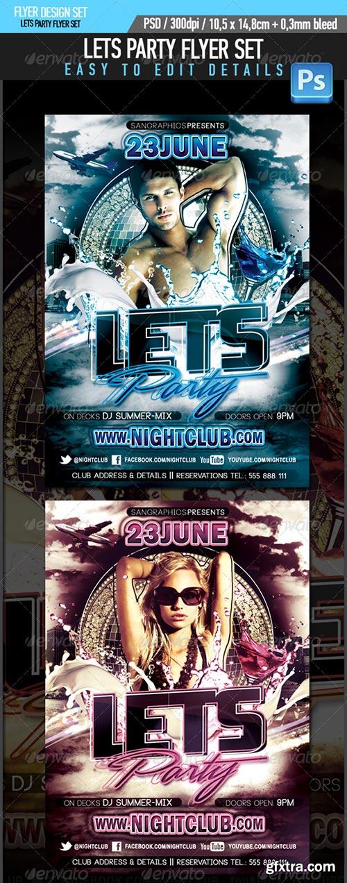 GraphicRiver - Summer Gay Lesbian Flyers