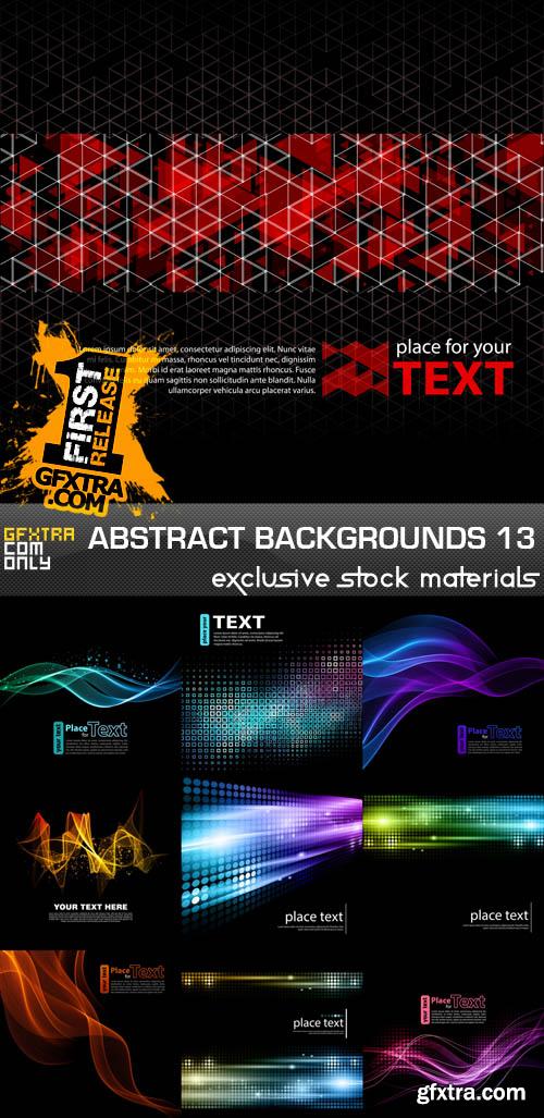 Collection of Vector Abstract Backgrounds #13, 25xEPS