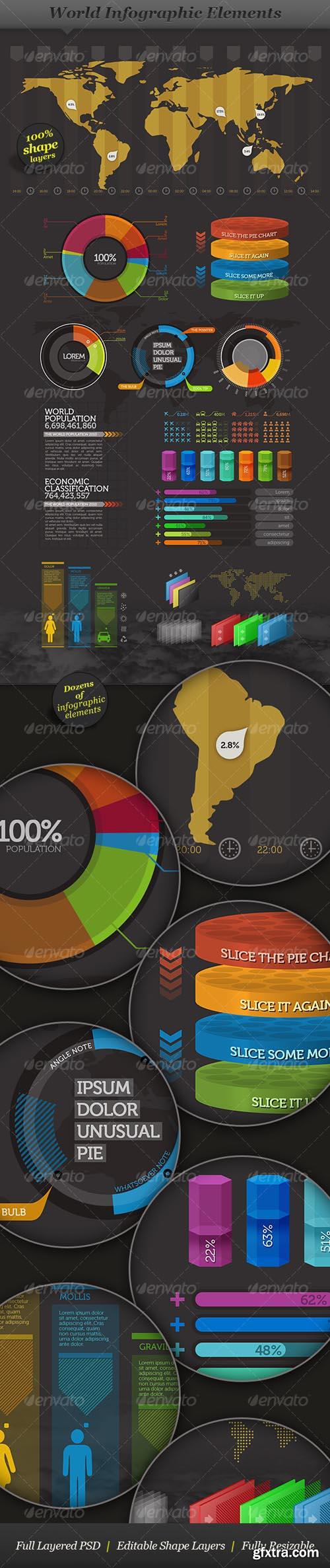 GraphicRiver - World - Infographic Elements - Visual Information