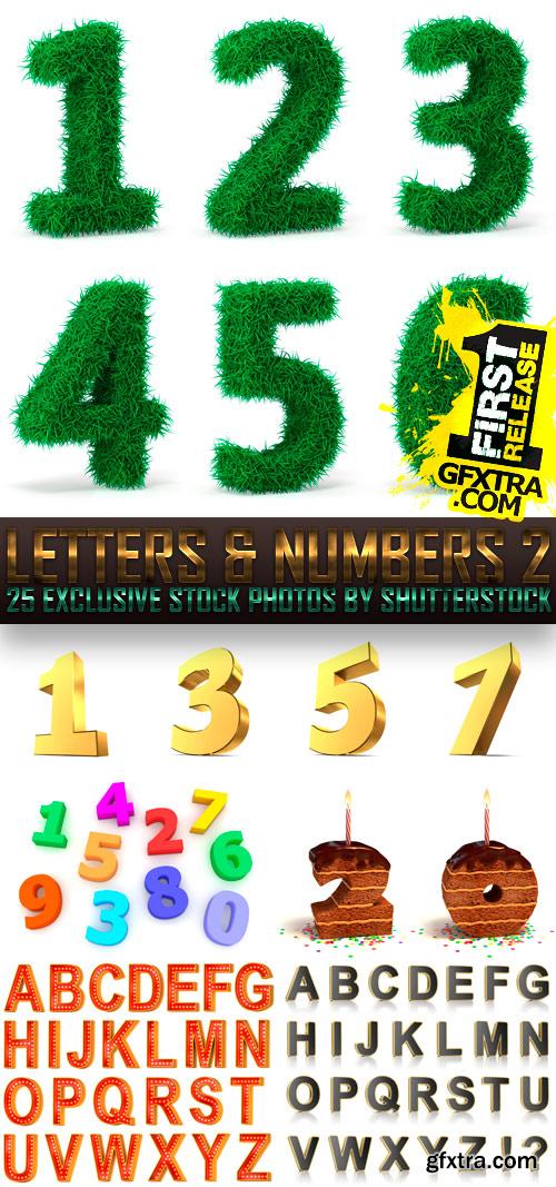 Letters & Numbers 2, 25xJPG