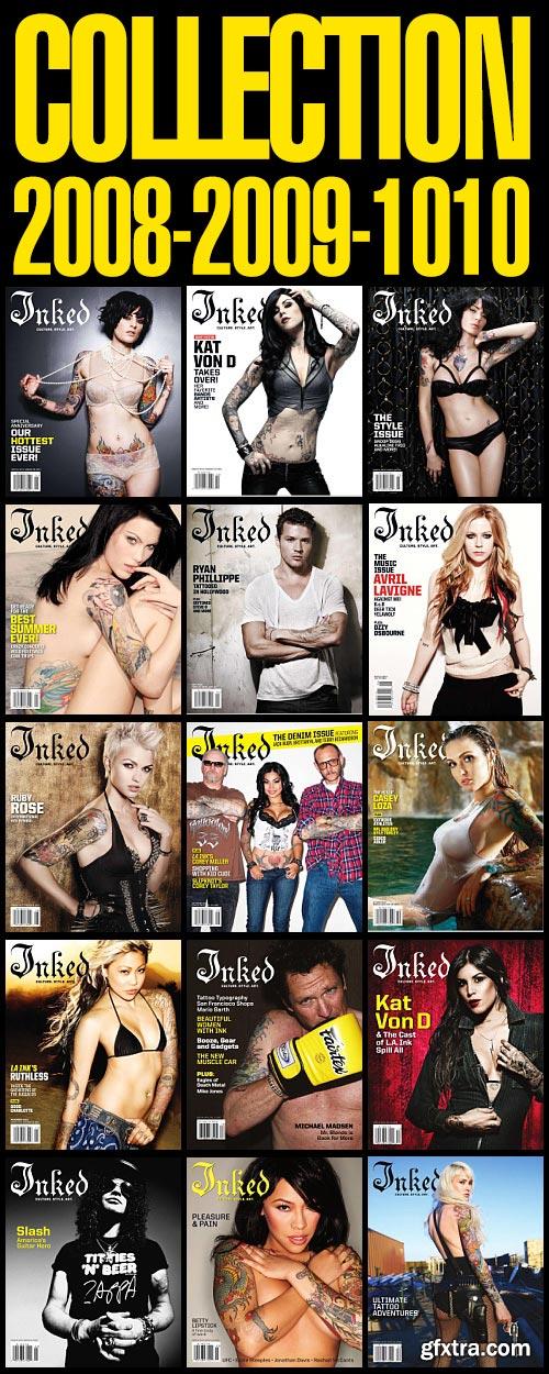 Inked Magazine 2008-2010 Full Collection