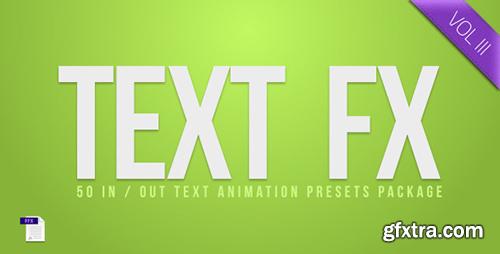 Videohive Text FX Pack 3