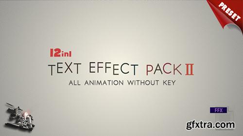 Videohive Text FX Pack II 3480200