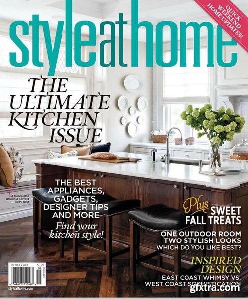 Style at Home Magazine October 2013