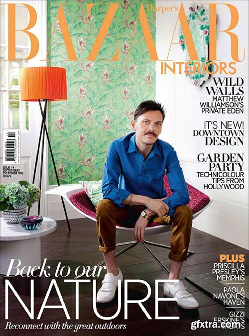 Harper\'s Bazaar Interiors Magazine September/October 2013