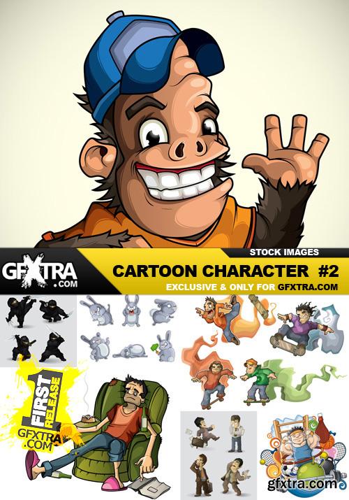 Cartoon Characters 2, 25xEPS