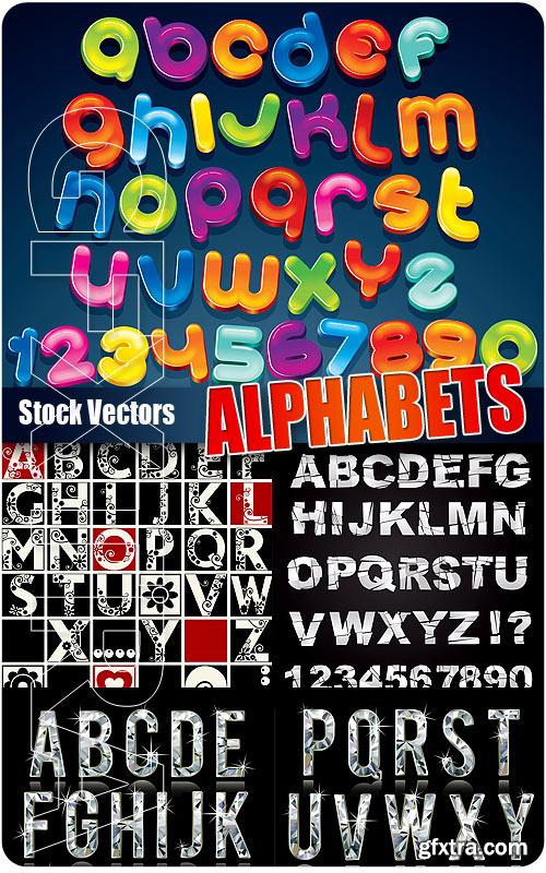 Alphabets - Stock Vectors