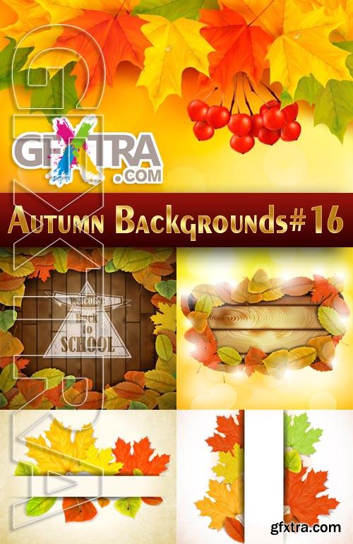 Autumn backgrounds #16 - Stock Vector