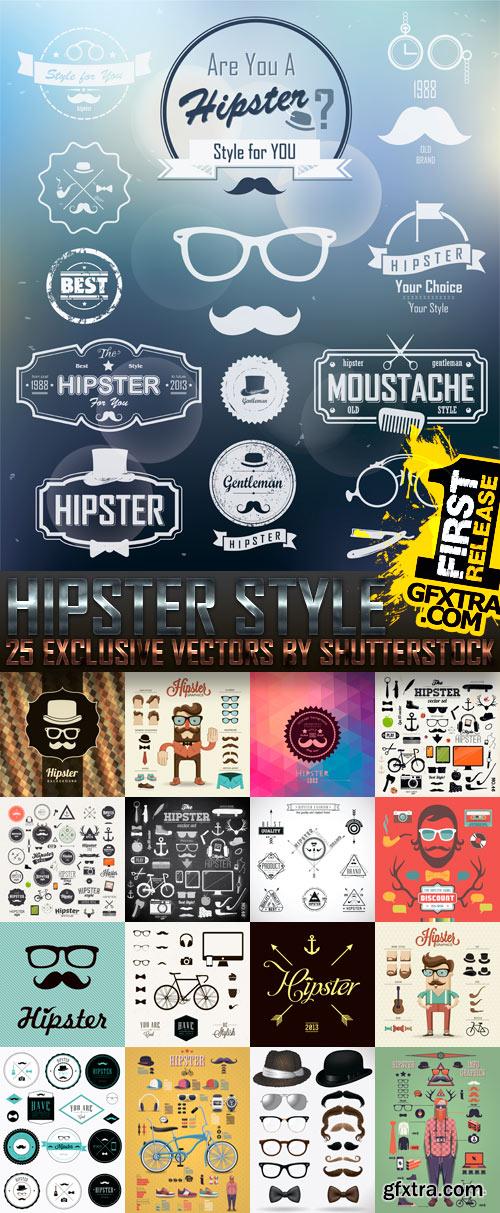 Hipster Style 25xEPS