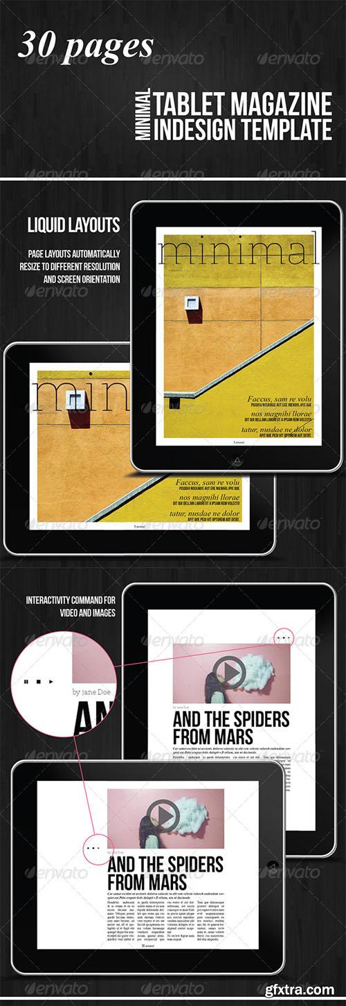 Tablet 30 Pages Minimal Magazine