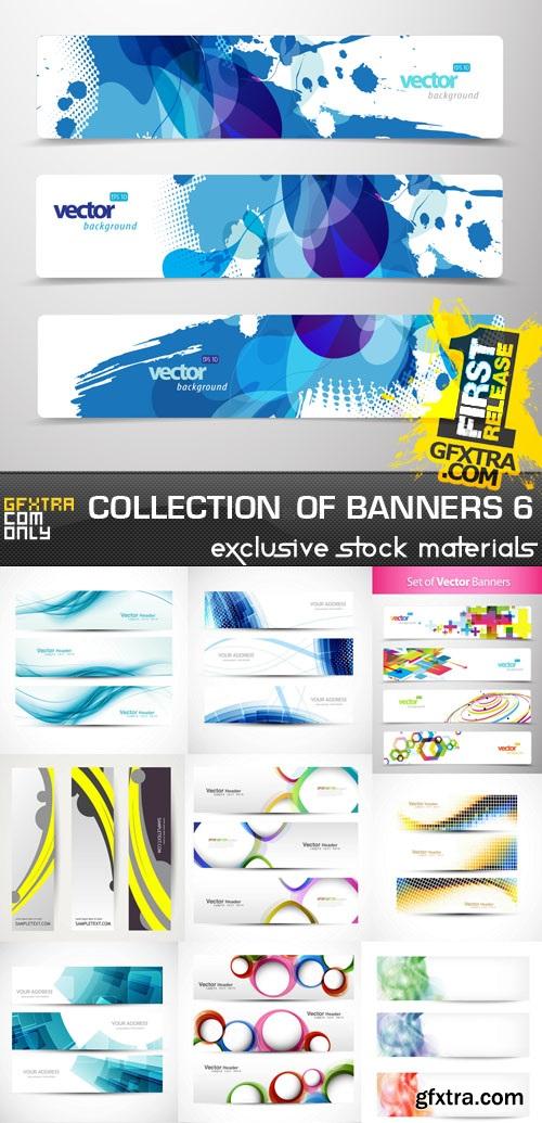 Collection of Vector Banners #6, 25xEPS