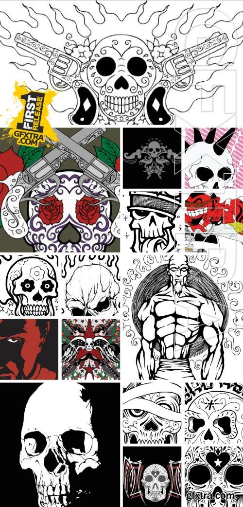 Skulls & Tattoos 25xEPS