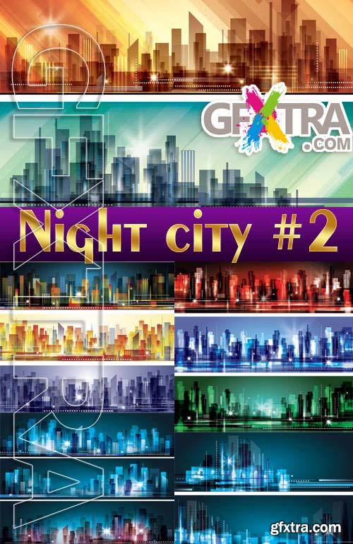 Night City #3 - Stock Vector