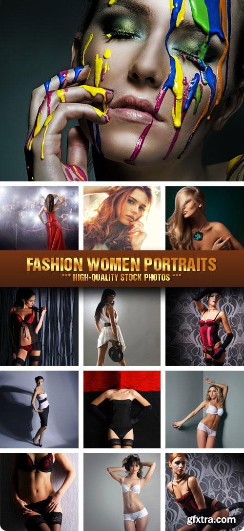 Fashion Women Portraits 5xJPGs