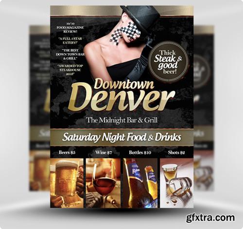 Downtown Denver Flyer Template