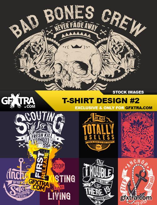 T-Shirt Design #2, 25xEPS