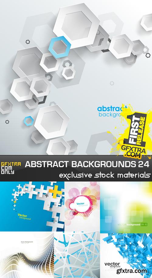 Collection of Vector Abstract Backgrounds #24, 25xEPS