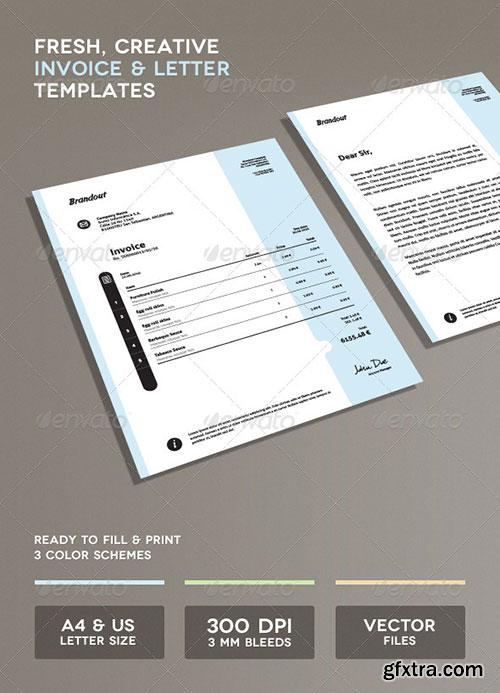 GraphicRiver - Invoice & Letter Templates