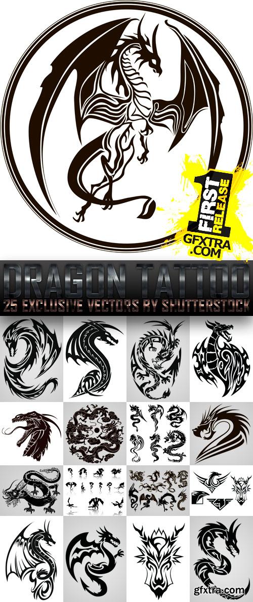 Dragon Tattoo 25xEPS