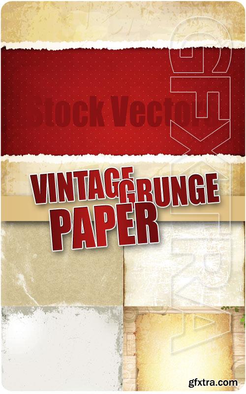 Vintage grunge paper - Stock Vectors