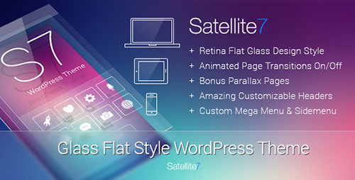 ThemeForest - Satellite7 v1.0.2 - Retina Multi-Purpose WordPress Theme