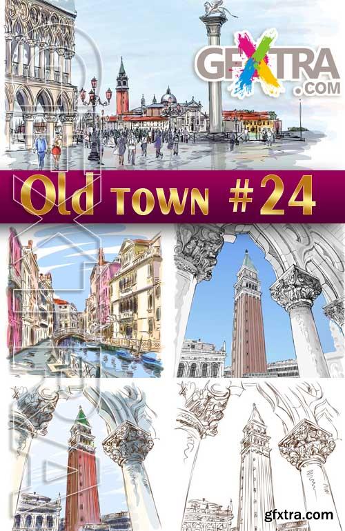 Old Town #24 - Stock Vector