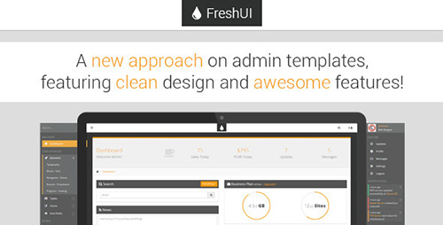 ThemeForest - FreshUI - Premium Web App and Admin Template - RIP