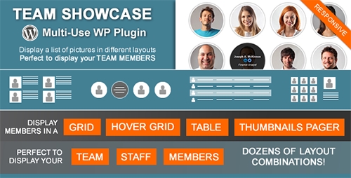 CodeCanyon - Team Showcase v1.2 - Wordpress Plugin
