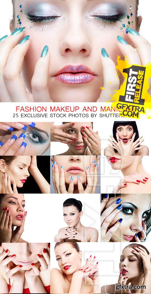 Fashion Make-up and Manicure 25xJPG