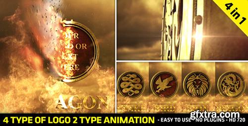 Videohive Fire Logo Reveal 4341671