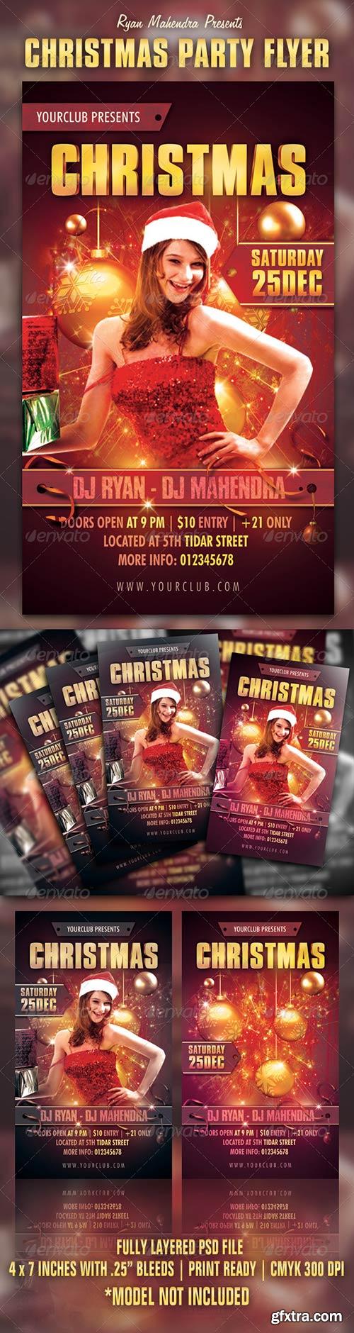 GraphicRiver - Christmas Party Flyer 3290294