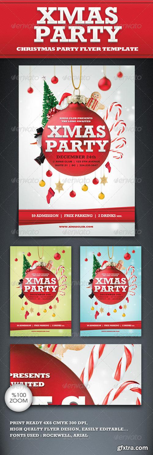 GraphicRiver - Xmas Party Flyer Template