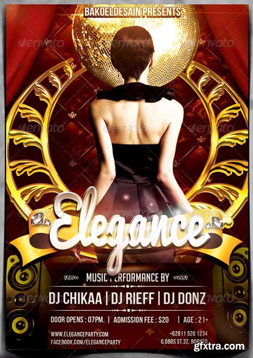 GraphicRiver - Elegance Night Party Flyer