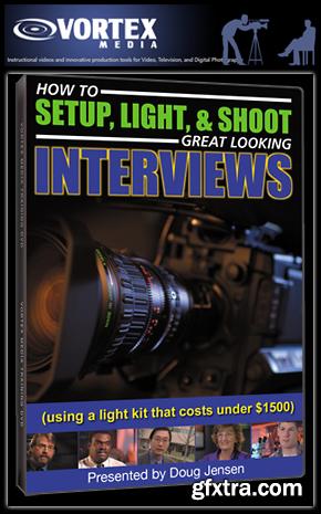 Doug Jensen and Vortex Media: How to Setup, Light and Shoot Great Looking Interviews