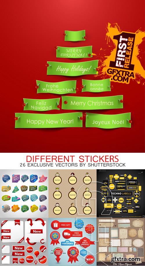 Different Stickers 26xEPS