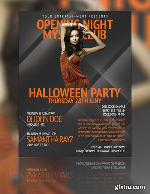 GraphicRiver - Halloween Party Flyer 223328