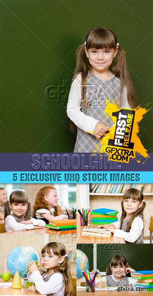Schoolgirl, younger classes - PhotoStock
