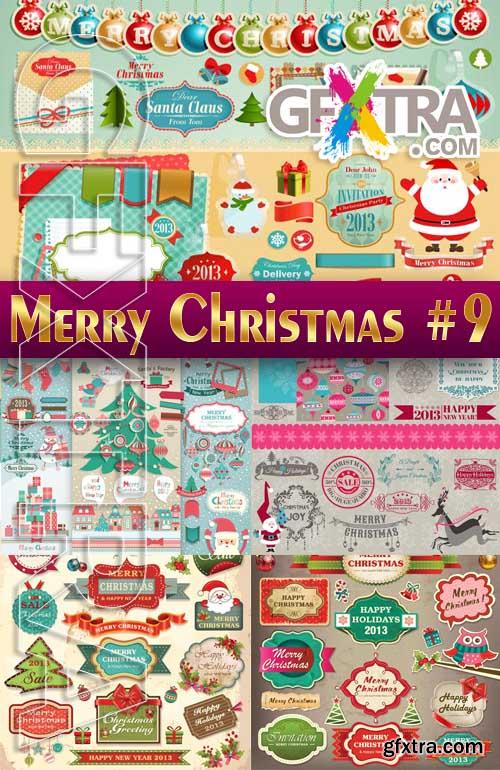 Merry Christmas Designs 2014 #9 - Stock Vector