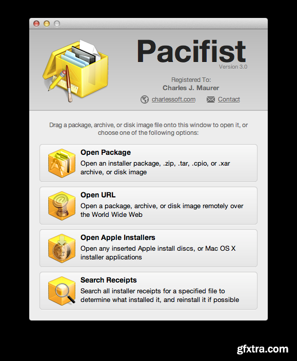 Pacifist 3.2.2 MacOSX