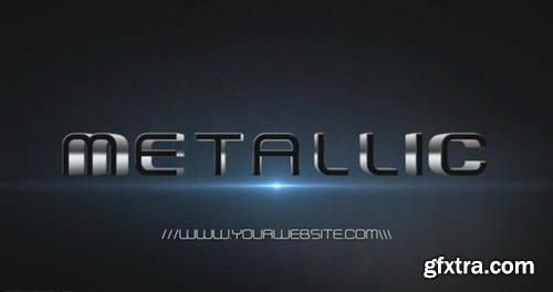 Metallic Black Intro - After Effects Template