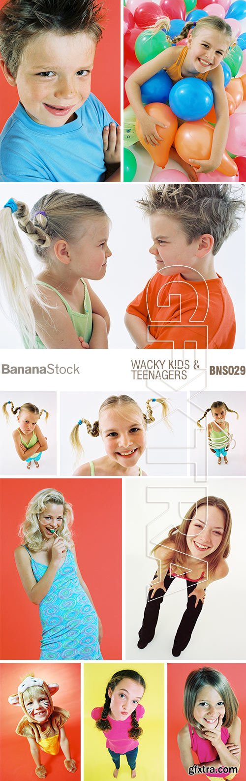 BananaStock BNS029 Wacky Kids and Teenagers