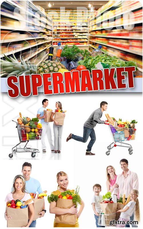 Supermarket - UHQ Stock Photo
