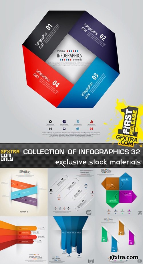 Collection of Infographics #32, 25xEPS