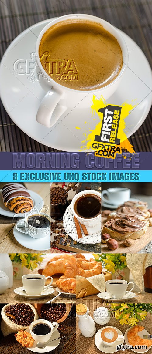 Black morning coffee - PhotoStock