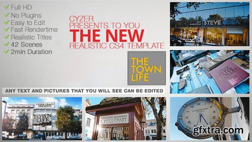 Videohive Town Life Intro Promotion - TV Series Opener 5687562