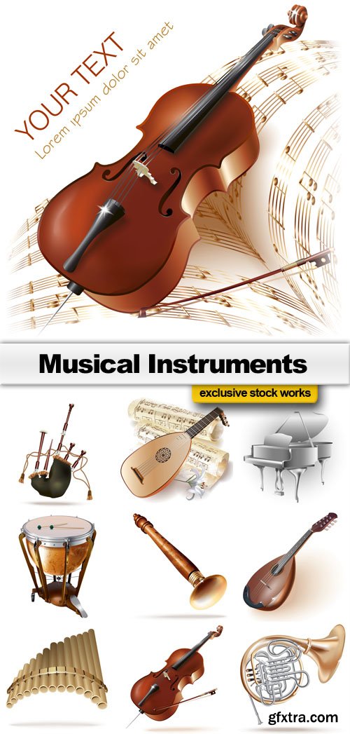 Musical Instruments 25xEPS